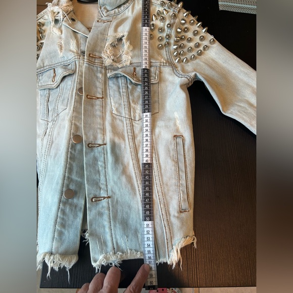 UNIF Hardcore Cat 🐱 Bomber Jacket Retro Irreverent Women’s metal studs - Picture 12 of 17